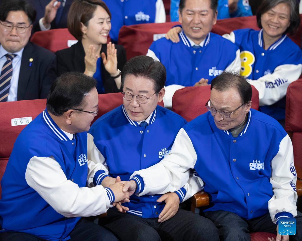 S. Korea's opposition party leads parliamentary elections with 62.5% votes counted