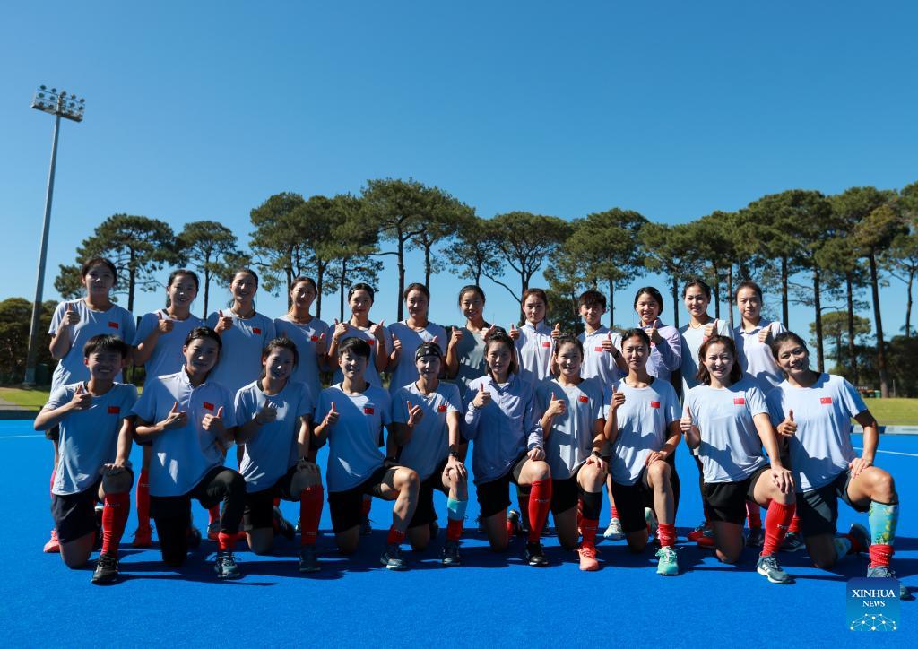 Chinese women's hockey team eye Paris 2024 medal