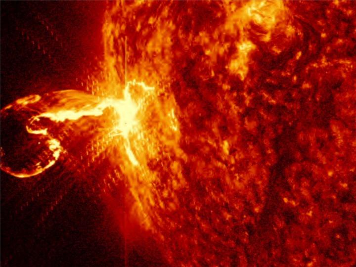 China's space weather center predicts strong solar flares