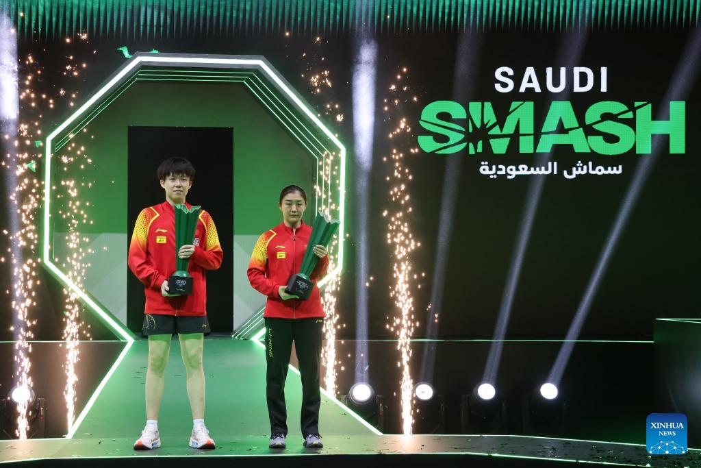 China enjoys clean sweep at WTT Saudi Smash