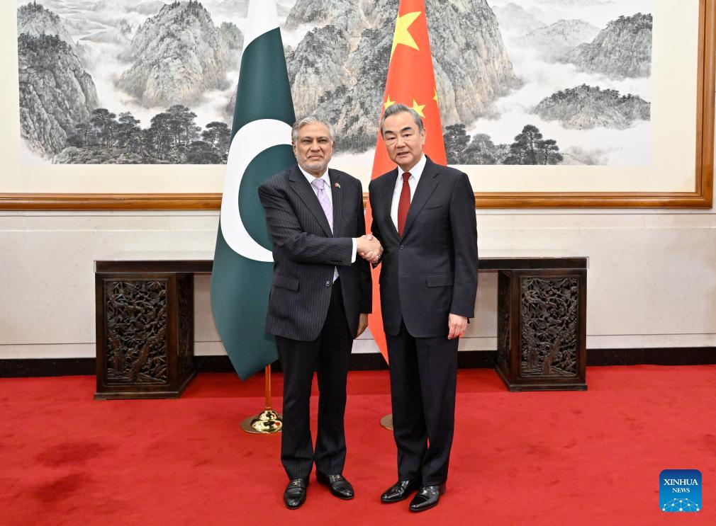 China, Pakistan pledge to enhance pragmatic cooperation in various fields