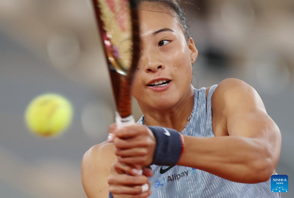 Chinese tennis stars shine bright at French Open