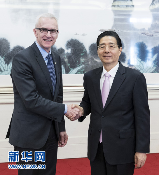 郭声琨代表中国政府与国际刑警组织签署合作宣言_新闻中心_中国网