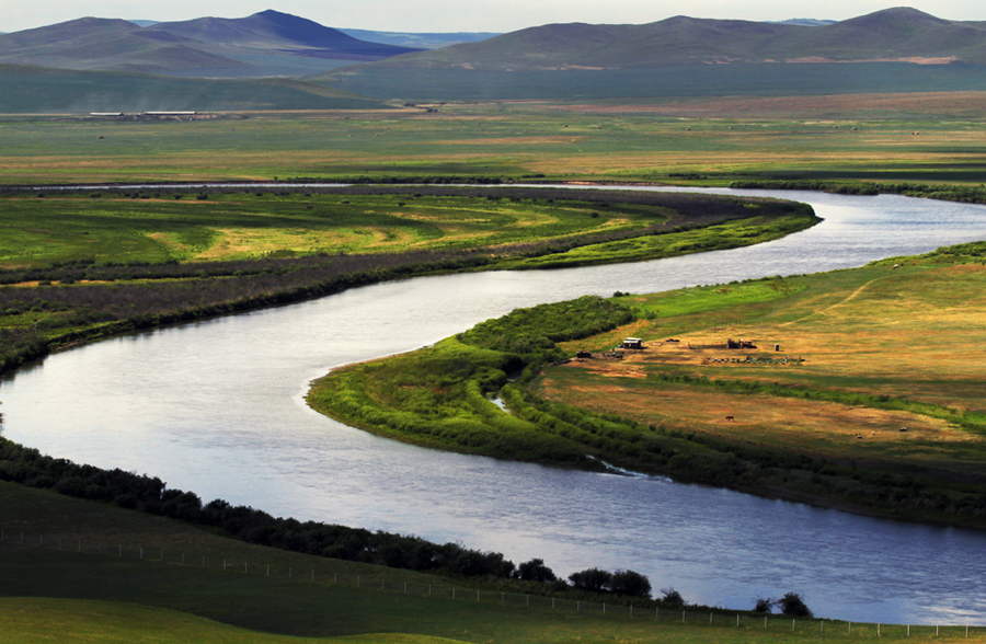 Amazing scenery along Argun river - China.org.cn