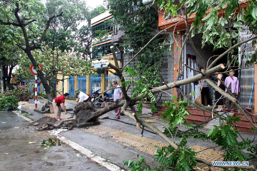 Aftermath of Typhoon Son-Tinh in Vietnam - China.org.cn