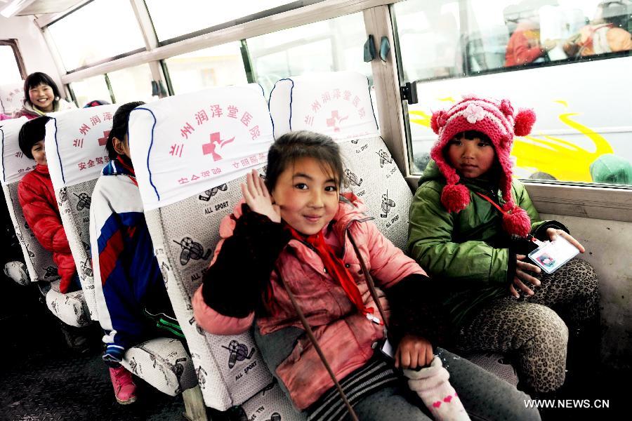 3,117 school buses put into service in Gansu- China.org.cn