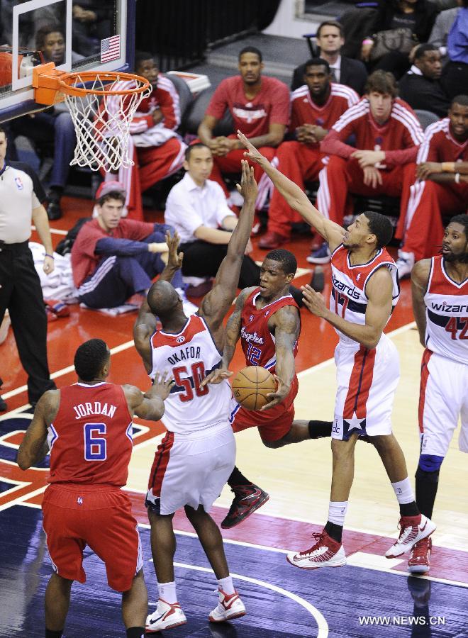 Wizards beat Clippers 98-90- China.org.cn