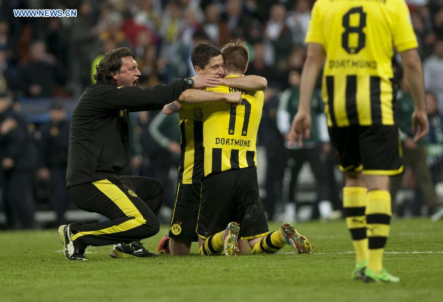 Borussian Dortmund beat Real Madrid 4-3- China.org.cn