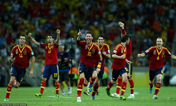 Spain defeat Italy on penalties to reach final - China.org.cn