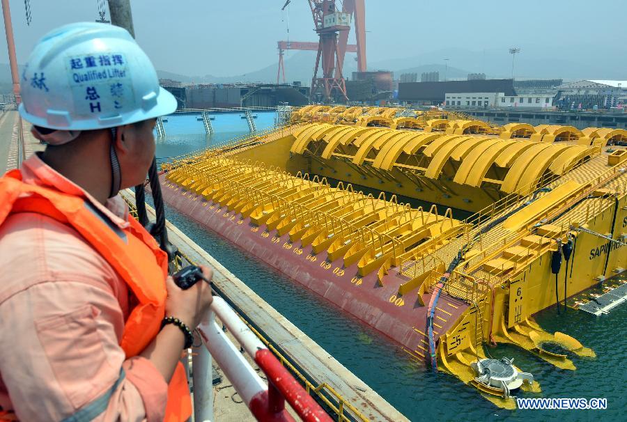 China delivers world's largest deep-sea engineering equipment- China.org.cn