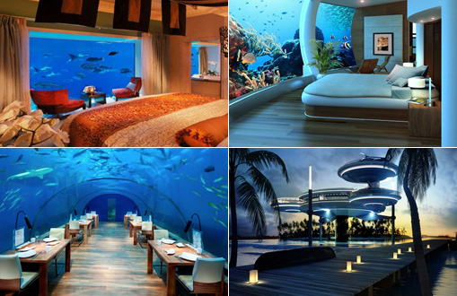 Top 5 amazing underwater hotels around the world - China.org.cn