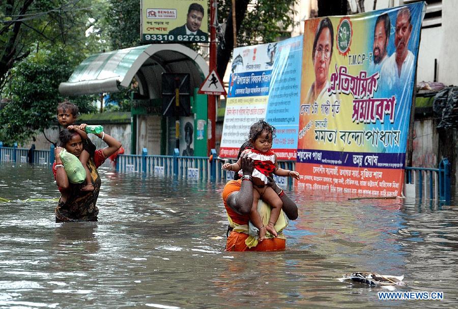 7 more killed as incessant rain pounds E. India - China.org.cn