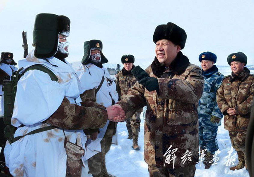 Xi visits garrison troops in Inner Mongolia- China.org.cn