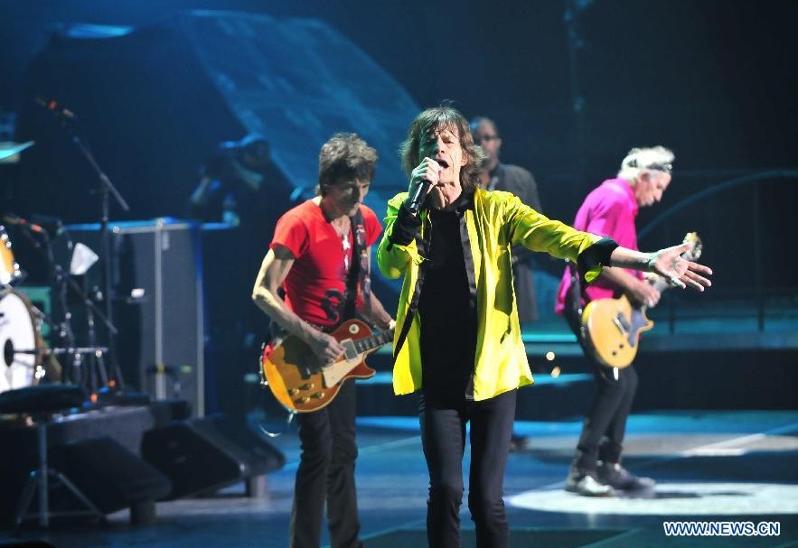 The Rolling Stones hold concert in Shanghai- China.org.cn