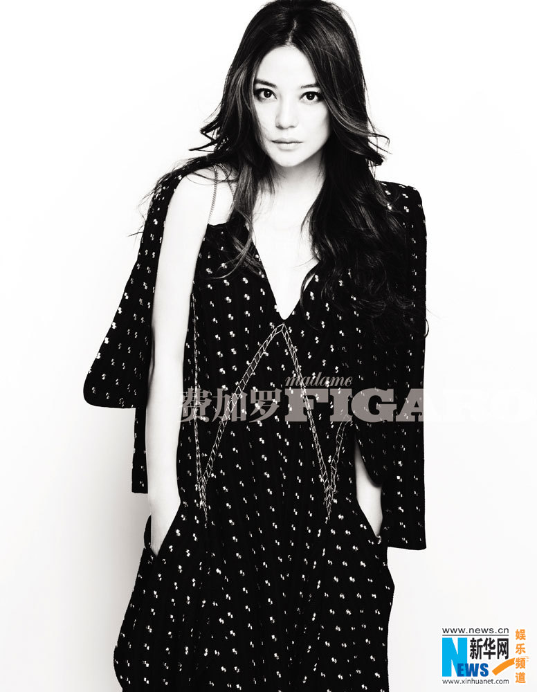 Zhao Wei covers FIGARO magazine- China.org.cn