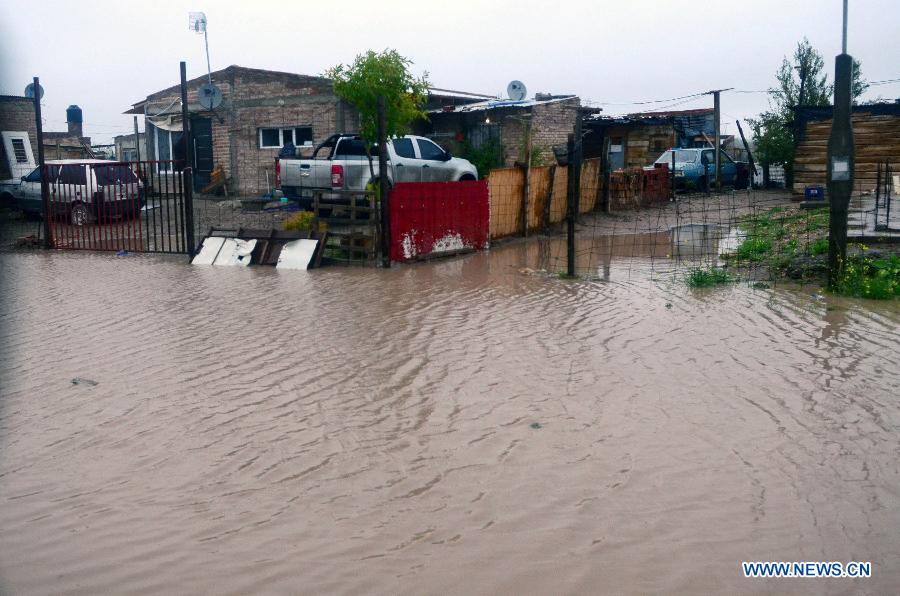 Over 1,000 people evacuated due to strong rainfall in Argentina- China ...