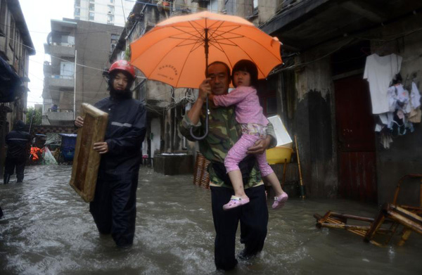 Typhoon Fung-Wong lands in E. China - China.org.cn