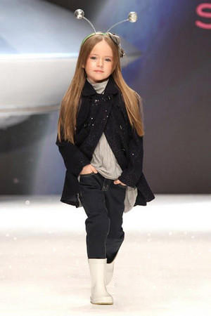 Little and incredibly beautiful model