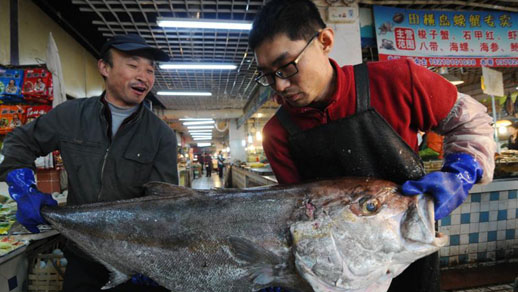 Unknown 'monster' fish caught in Shandong- China.org.cn