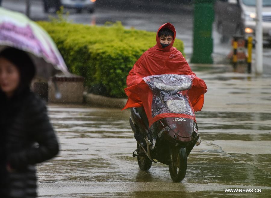 Cold front brings rain to Guangdong - China.org.cn