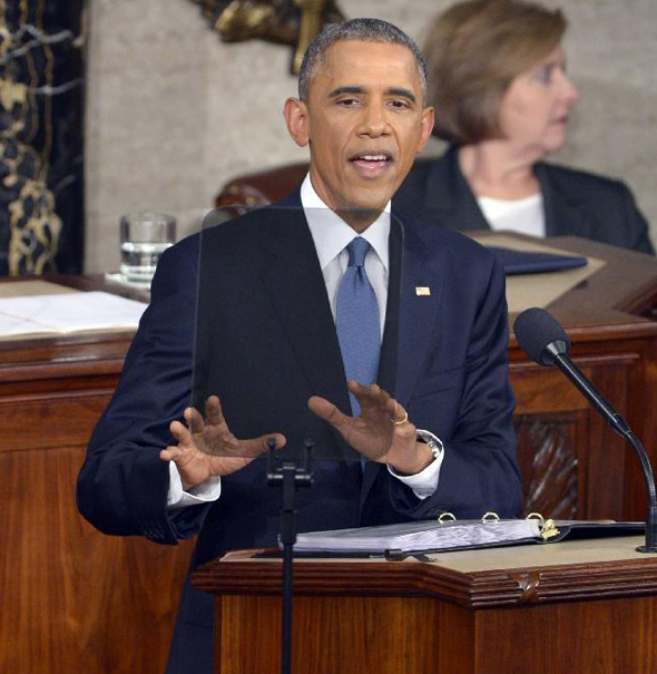 Obama vows to rebuild economy to help middle class - China.org.cn