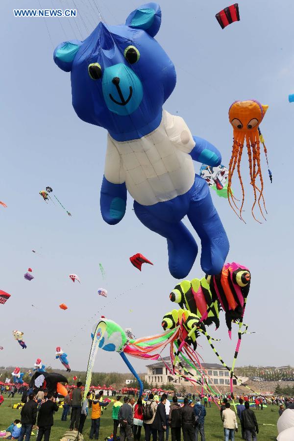 Kite fair held in China's Shandong - China.org.cn