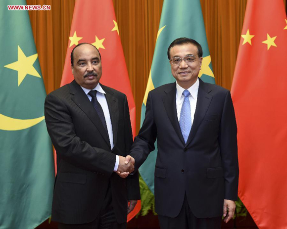 China, Mauritania pledge closer cooperation - China.org.cn