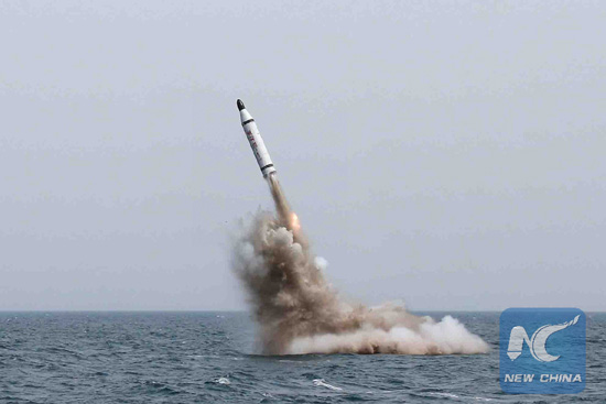 DPRK conducts ejection test of ballistic missile - China.org.cn