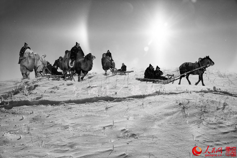 Stunning prairie in winter - China.org.cn