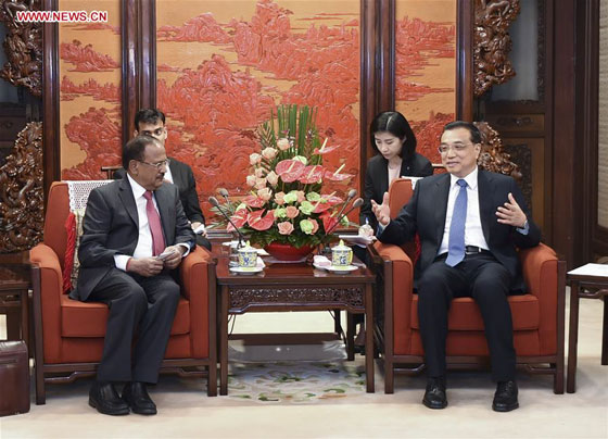 Premier Li underlines peaceful settlement of boundary issues - China.org.cn