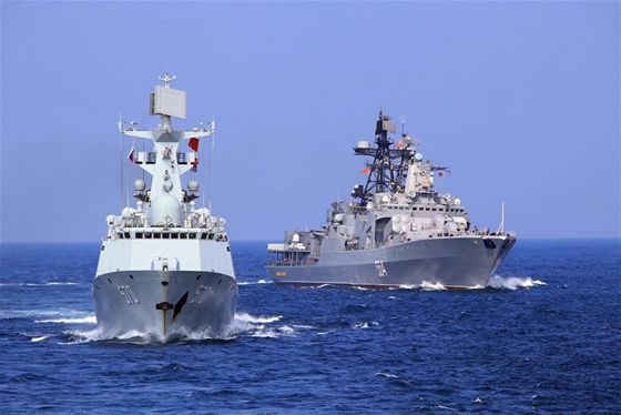 China, Russia stage air defense, anti-submarine drill - China.org.cn