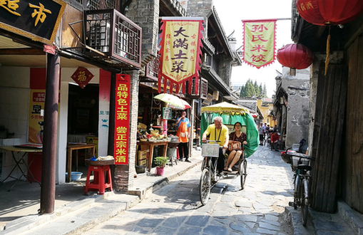 Sanhe ancient town in China's Anhui - China.org.cn