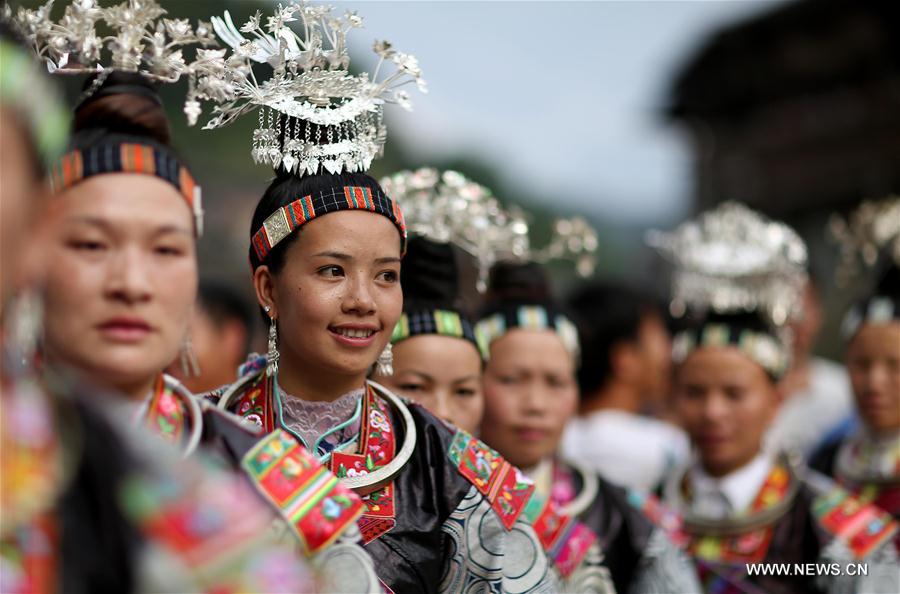 Villagers of Miao ethnic group celebrate Chixin Festival- China.org.cn