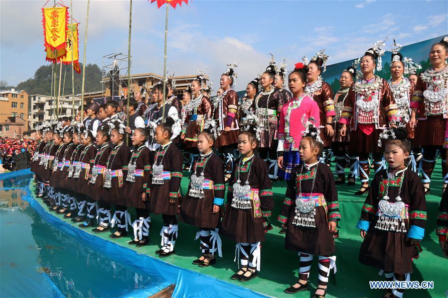 Dong people celebrate harvest in SW China- China.org.cn