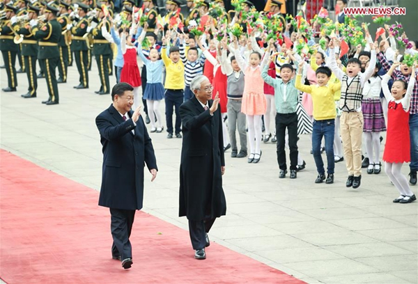 China, Myanmar stress win-win cooperation to advance relations - China ...