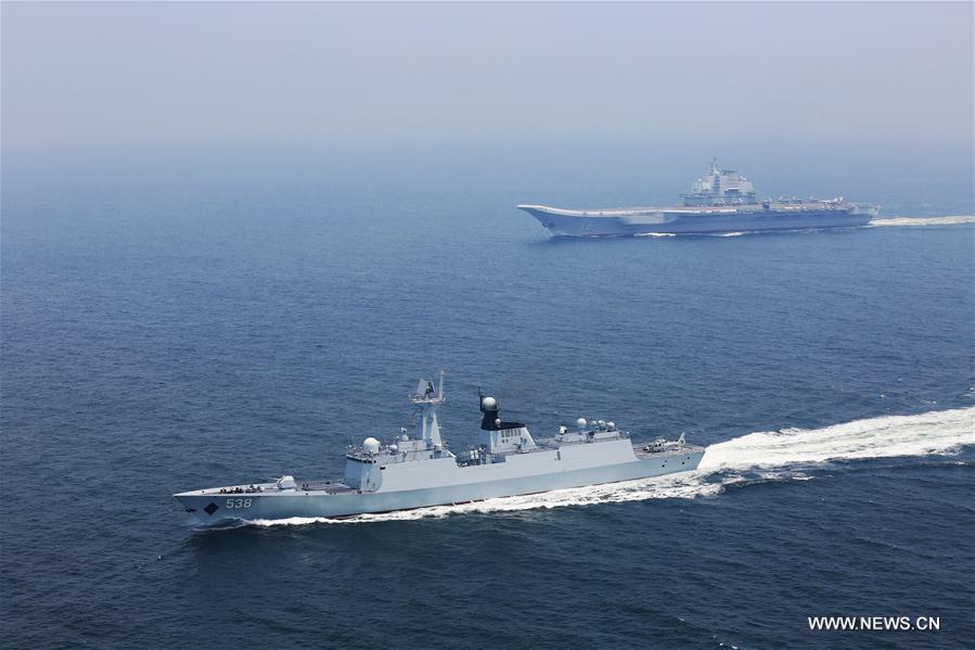 Aircraft carrier formation conducts training- China.org.cn