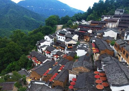 Ancient village Huangling known for nature and agricultural customs ...