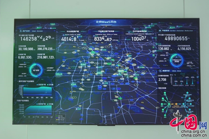 你的“碳减排量”可兑换奖品：北京绿色出行MaaS平台助力可持续交通 _ 图片中国_中国网