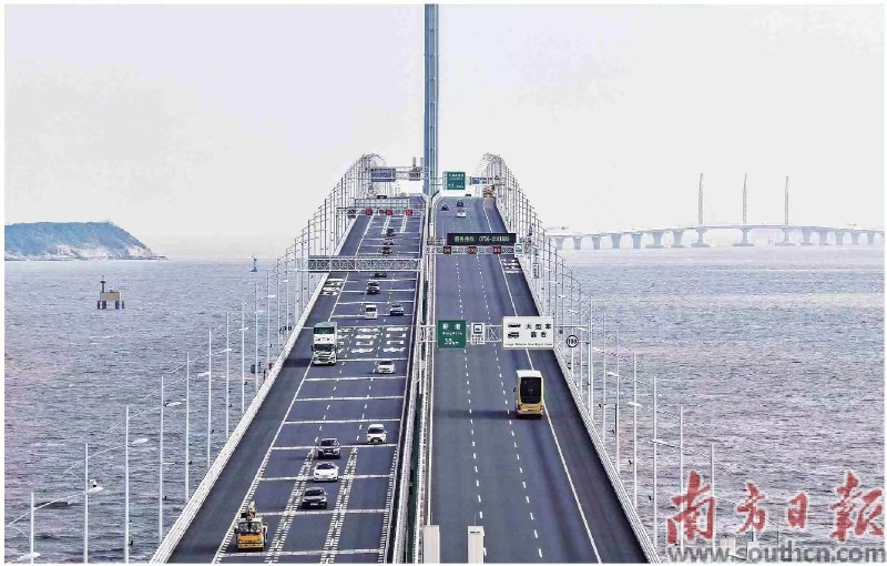 港珠澳公路口岸出入境、高铁客流“双破亿”
