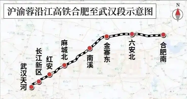 这条高铁将串联起长江经济带上中下游11省市