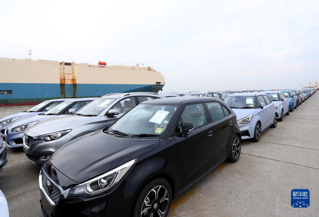 Chinas E-Auto-Exporte auf Rekordkurs_China.org.cn