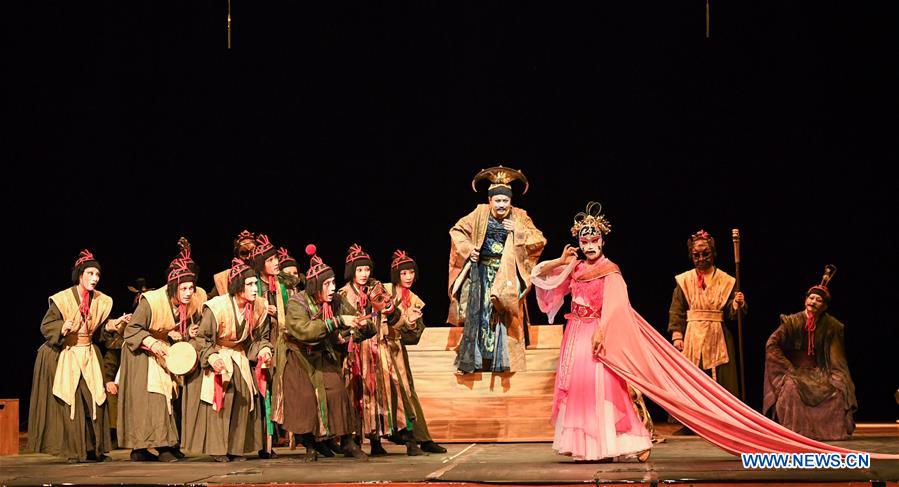 Theater drama 'Synopsis of the Prince of Lanling' staged in Cairo ...