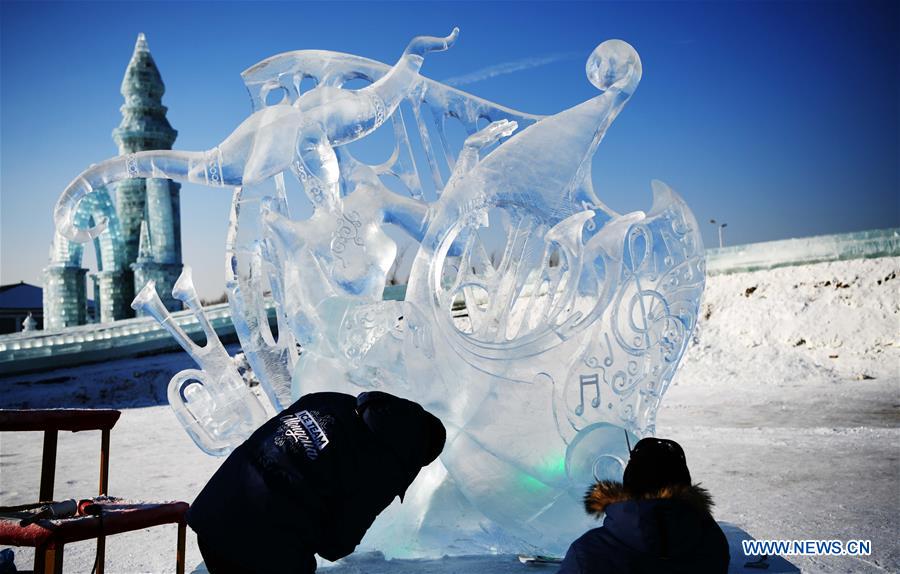 33rd Harbin international ice sculpture contest concludes - China.org.cn