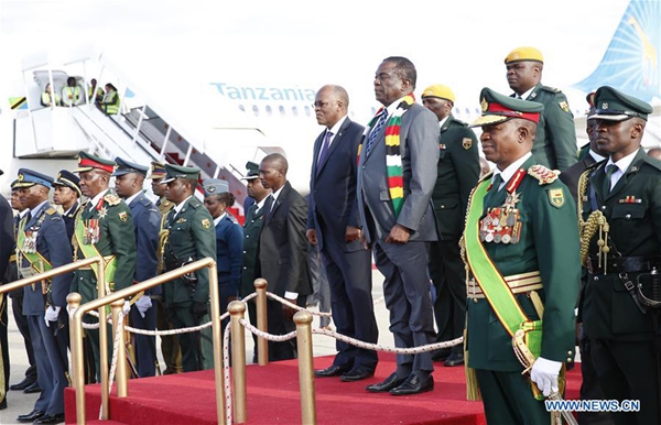 Tanzanian president arrives in Zimbabwe for state visit - China.org.cn