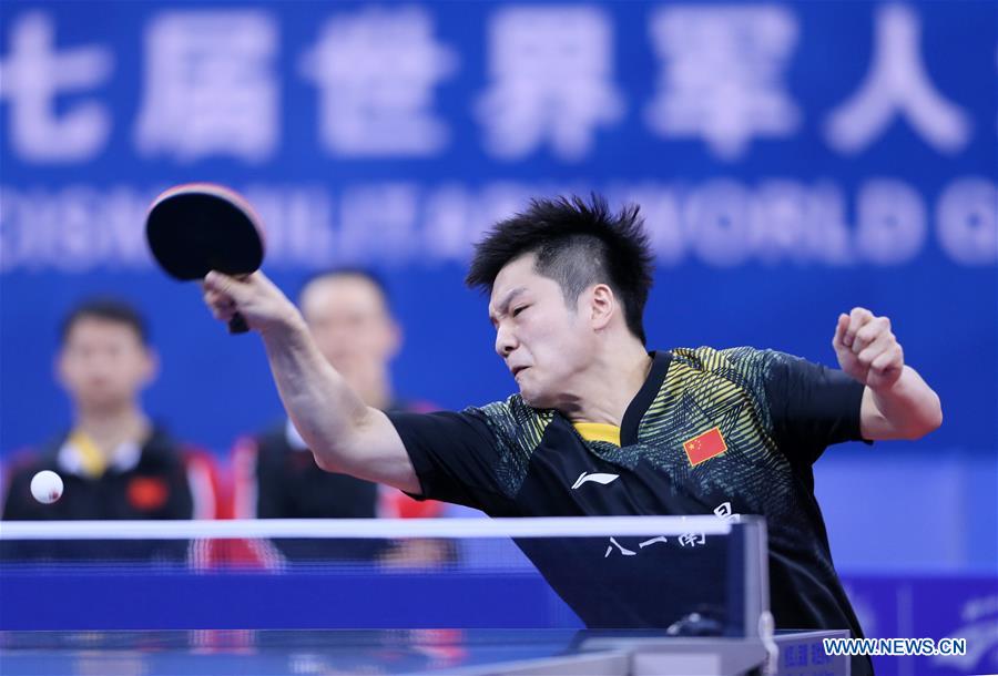 China wins men's team competition of table tennis gold at Military ...