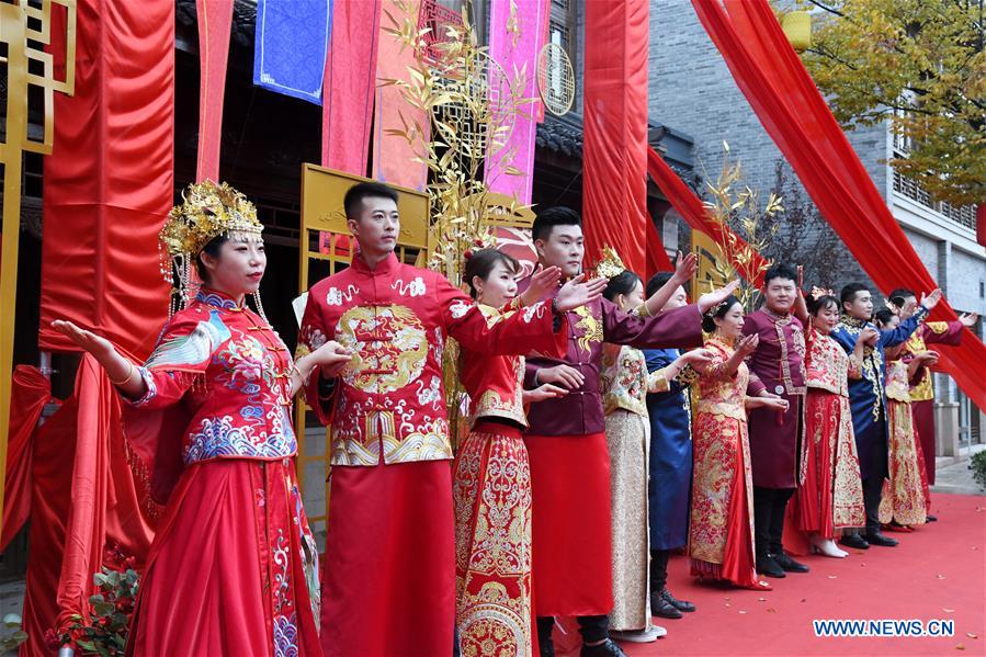 Traditional Chinese group wedding ceremony- China.org.cn