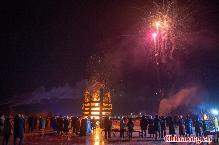 Fire ritual held to ring in Spring Festival- China.org.cn