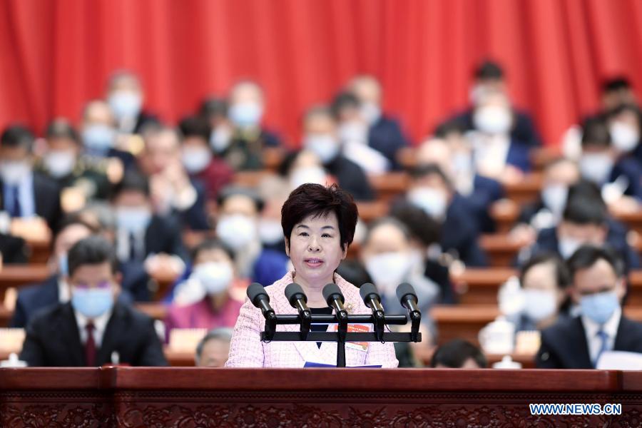 4th session of 13th CPPCC National Committee holds 2nd plenary meeting ...