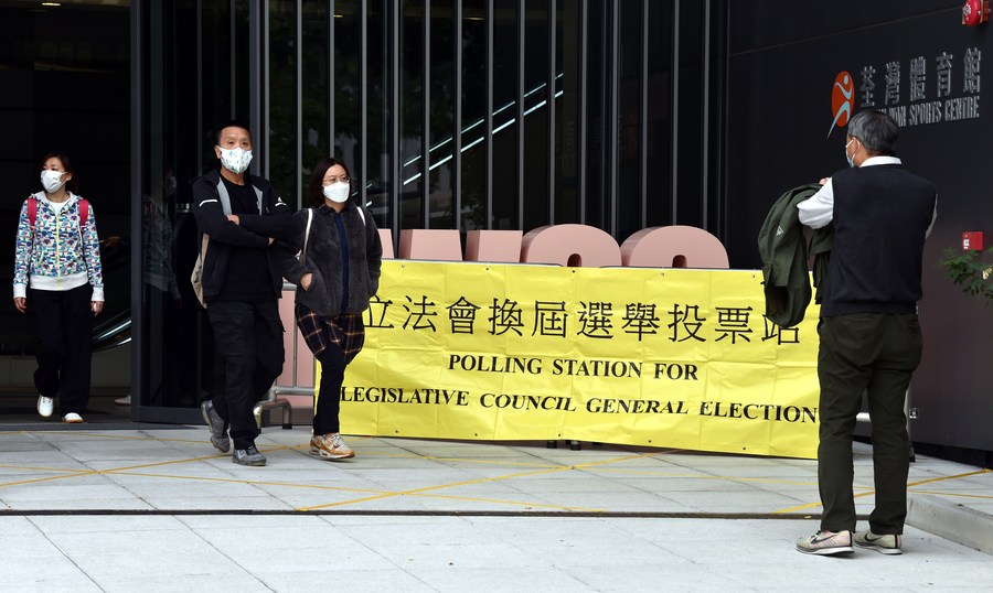 Hong Kong holds LegCo election in smooth, orderly way after electoral ...
