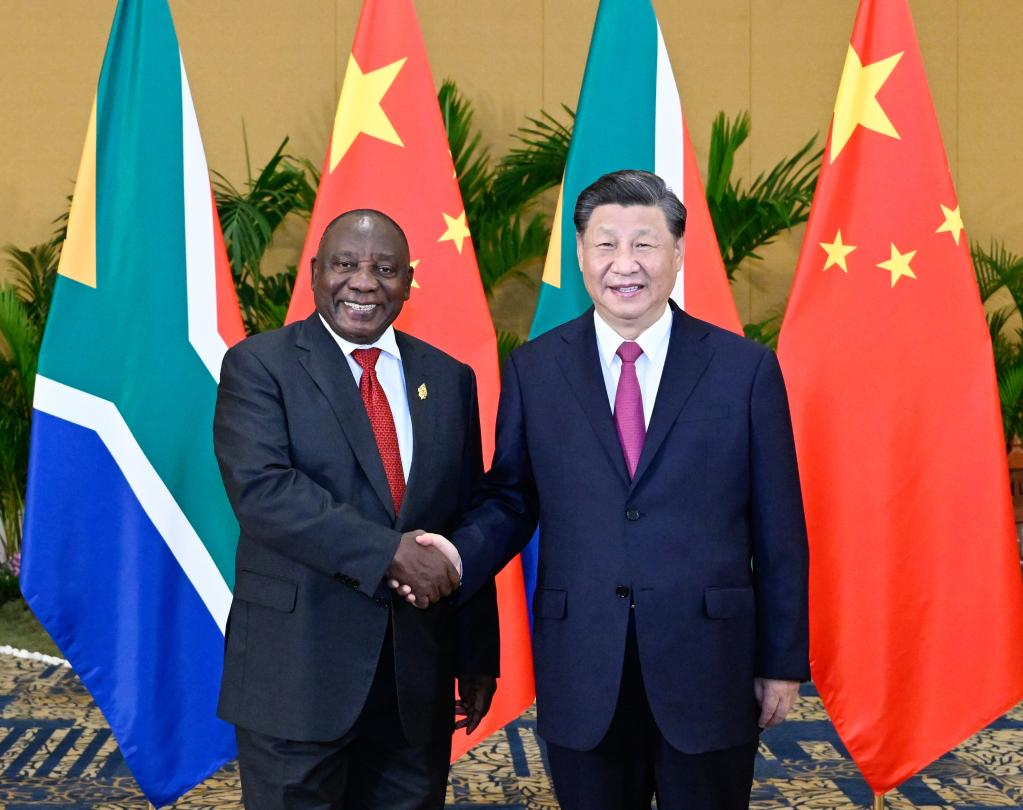 Xi meets South African President Ramaphosa - China.org.cn